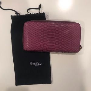 Bags - Genuine Snakeskin Zip Around Wallet Bags - Genuine Snakeskin Zip Around Wallet